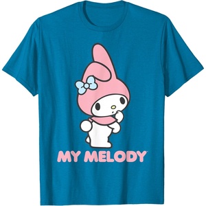 image:imageMy Melody Backside Logo Tee Shirt TShirtSapphire Blue