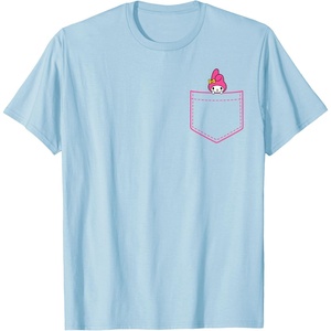 image:imageMy Melody Chest Pocket TShirtBaby Blue