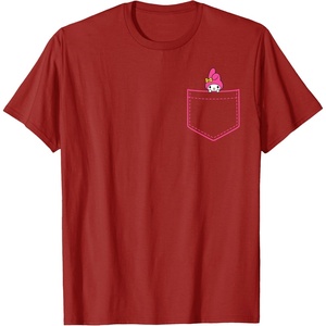 image:imageMy Melody Chest Pocket TShirtCranberry Red