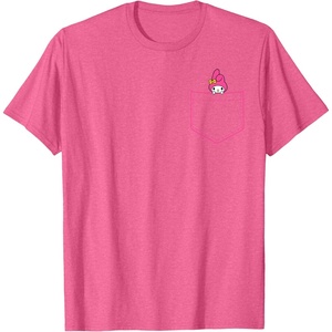 image:imageMy Melody Chest Pocket TShirtPink Heather
