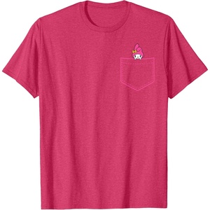 image:imageMy Melody Chest Pocket TShirtRed Heather