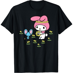 image:imageMy Melody Flower Crown TShirtBlack