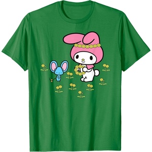 image:imageMy Melody Flower Crown TShirtKelly Green