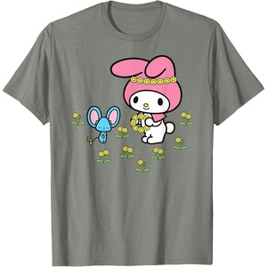 image:imageMy Melody Flower Crown TShirtOlive Heather