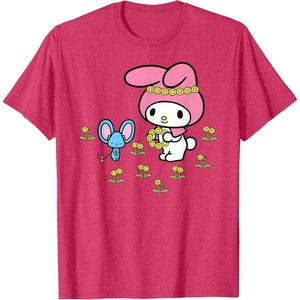 image:imageMy Melody Flower Crown TShirtRed Heather