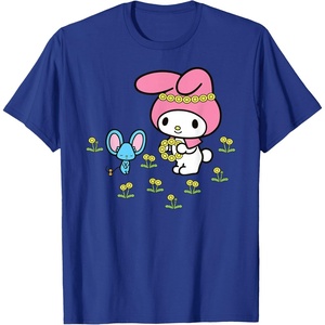 image:imageMy Melody Flower Crown TShirtRoyal Blue
