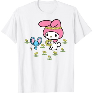 image:imageMy Melody Flower Crown TShirtWhite