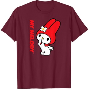 image:imageMy Melody Logo Tee TShirtBurgundy
