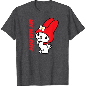 image:imageMy Melody Logo Tee TShirtDark Heather Grey