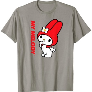 image:imageMy Melody Logo Tee TShirtSlate Grey
