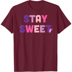 image:imageMy Melody Stay Sweet TShirtBurgundy