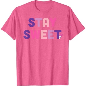 image:imageMy Melody Stay Sweet TShirtPink Heather