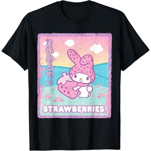 image:imageMy Melody Strawberry Milk TShirtBlack