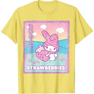 image:imageMy Melody Strawberry Milk TShirtLemon Yellow