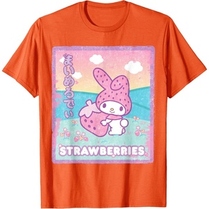 image:imageMy Melody Strawberry Milk TShirtOrange