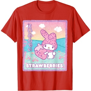 image:imageMy Melody Strawberry Milk TShirtRed
