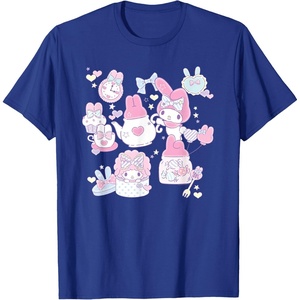 image:imageMy Melody Tea Party with Friends Tee Shirt TShirtRoyal Blue
