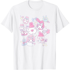 image:imageMy Melody Tea Party with Friends Tee Shirt TShirtWhite