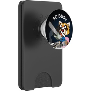 image:imageOffice Rage Chainsaw So Busy PopSockets Adhesive PopGripMagnetic PopWallet