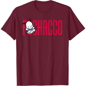 image:imagePochacco Big Logo Tee Shirt TShirtBurgundy