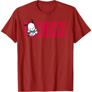 image:imagePochacco Big Logo Tee Shirt TShirtCranberry Red
