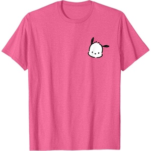 image:imagePochacco Front and Back Logo Tee Shirt TShirtPink Heather