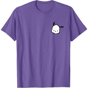 image:imagePochacco Front and Back Logo Tee Shirt TShirtPurple Heather