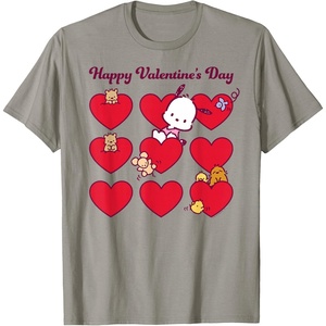 image:imagePochacco Happy Valentines Day TShirt SmallSlate Grey
