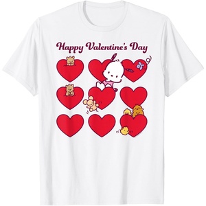 image:imagePochacco Happy Valentines Day TShirt SmallWhite