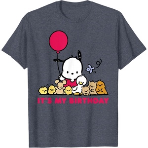 image:imagePochacco Its My Birthday TShirtHeather Blue
