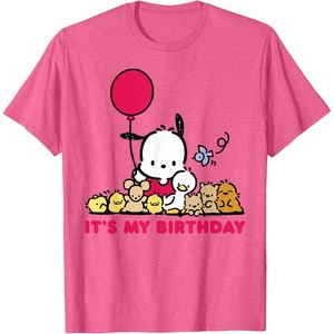 image:imagePochacco Its My Birthday TShirtPink Heather