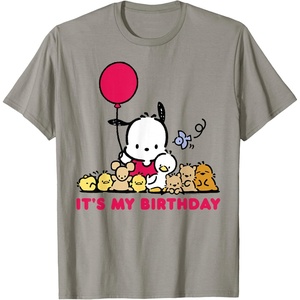 image:imagePochacco Its My Birthday TShirtSlate Grey