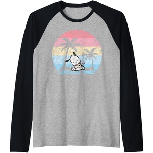 image:imagePochacco Locals Only Raglan Baseball TeeBlackAthletic Heather