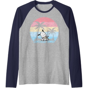 image:imagePochacco Locals Only Raglan Baseball TeeNavy BlueAthletic Heather