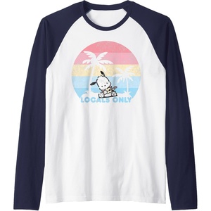 image:imagePochacco Locals Only Raglan Baseball TeeNavy BlueWhite