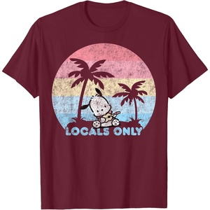 image:imagePochacco Locals Only TShirtBurgundy