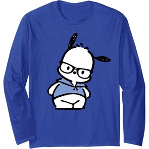 image:imagePochacco Nerd Glasses Long Sleeve TShirtRoyal Blue