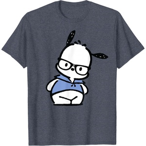 image:imagePochacco Nerd Glasses TShirtHeather Blue