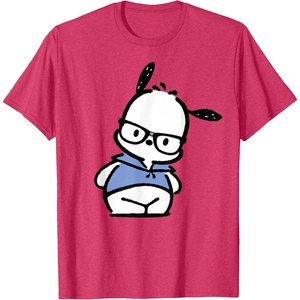 image:imagePochacco Nerd Glasses TShirtRed Heather
