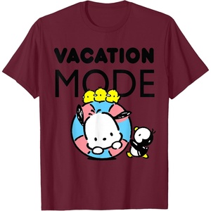 image:imagePochacco Vacation Mode TShirtBurgundy