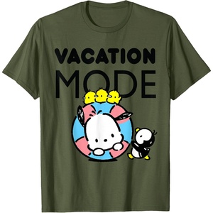 image:imagePochacco Vacation Mode TShirtOlive Green