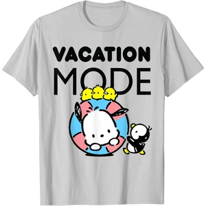 image:imagePochacco Vacation Mode TShirtSilver Grey
