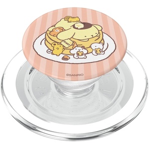 image:imagePompompurin Adorable Pancakes with Friends PopSockets Adhesive PopGripMagnetic PopGrip