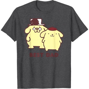 image:imagePompompurin Best Dad Fathers Day TShirtDark Heather Grey
