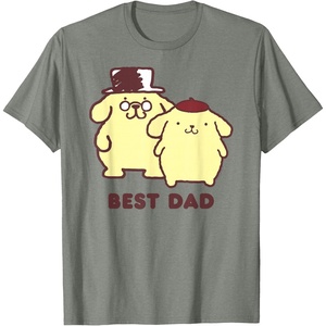 image:imagePompompurin Best Dad Fathers Day TShirtOlive Heather