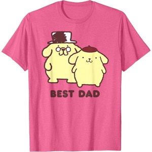 image:imagePompompurin Best Dad Fathers Day TShirtPink Heather