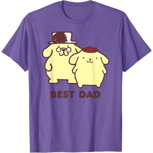 image:imagePompompurin Best Dad Fathers Day TShirtPurple Heather