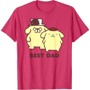 image:imagePompompurin Best Dad Fathers Day TShirtRed Heather