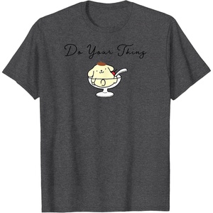 image:imagePompompurin Do Your Thing TShirtDark Heather Grey