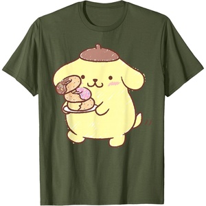 image:imagePompompurin Donuts TShirtOlive Green